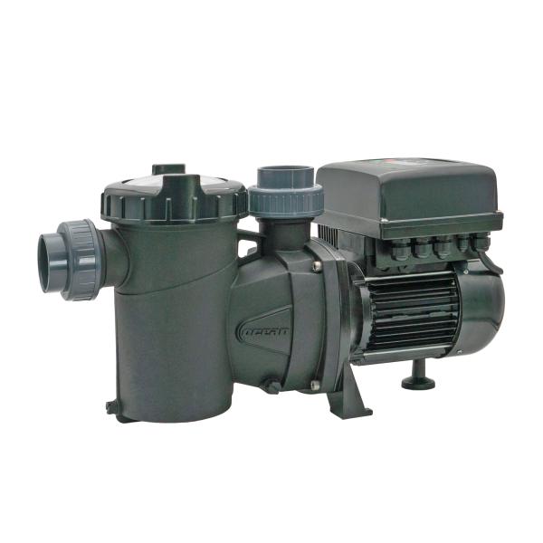Peraqua Ocean® Poolpumpe Inver iQ 300, 2,2 kW, 230 V, IE4 Motor, stufenlose Regelung, selbstansaugend, großer Vorfilter, geräuscharm, MODBUS-RTU, Salzelektrolyse geeignet, IP55 7301537